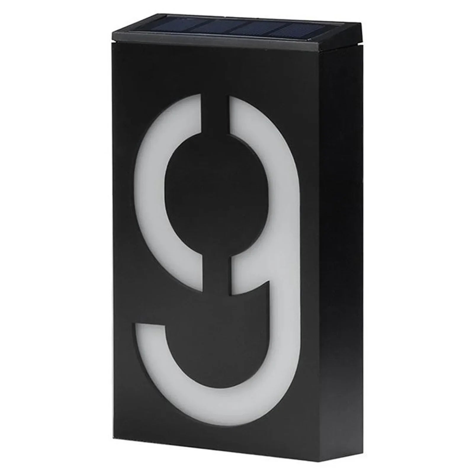 Outdoor Solar Powered House Number Lamp - Halri