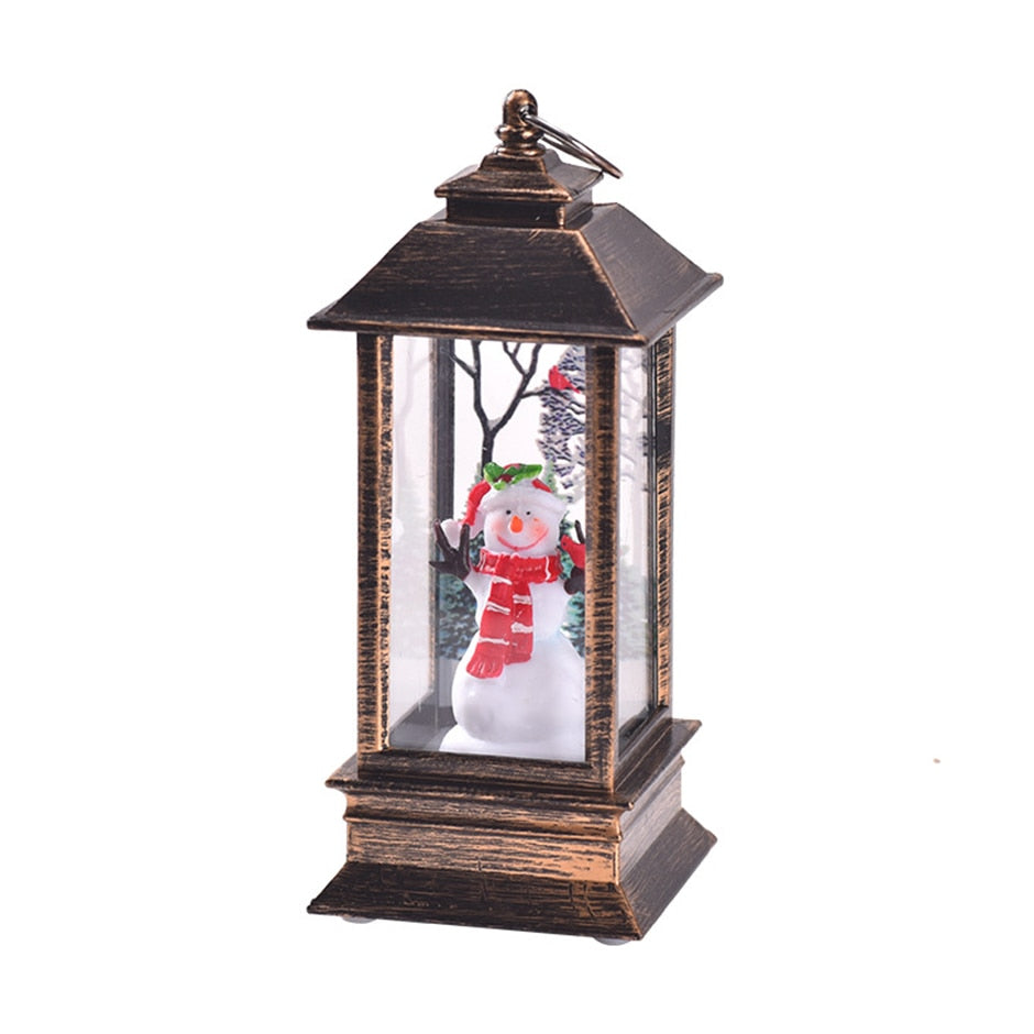 Vintage Small Holiday Lantern