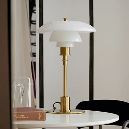 Vintage Style Glass Desk Lamp