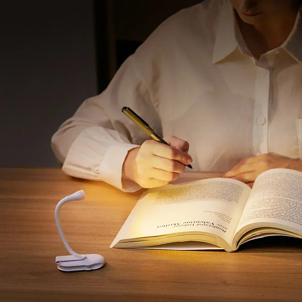 Portable LED Reading Light Clip
