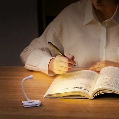 Portable LED Reading Light Clip