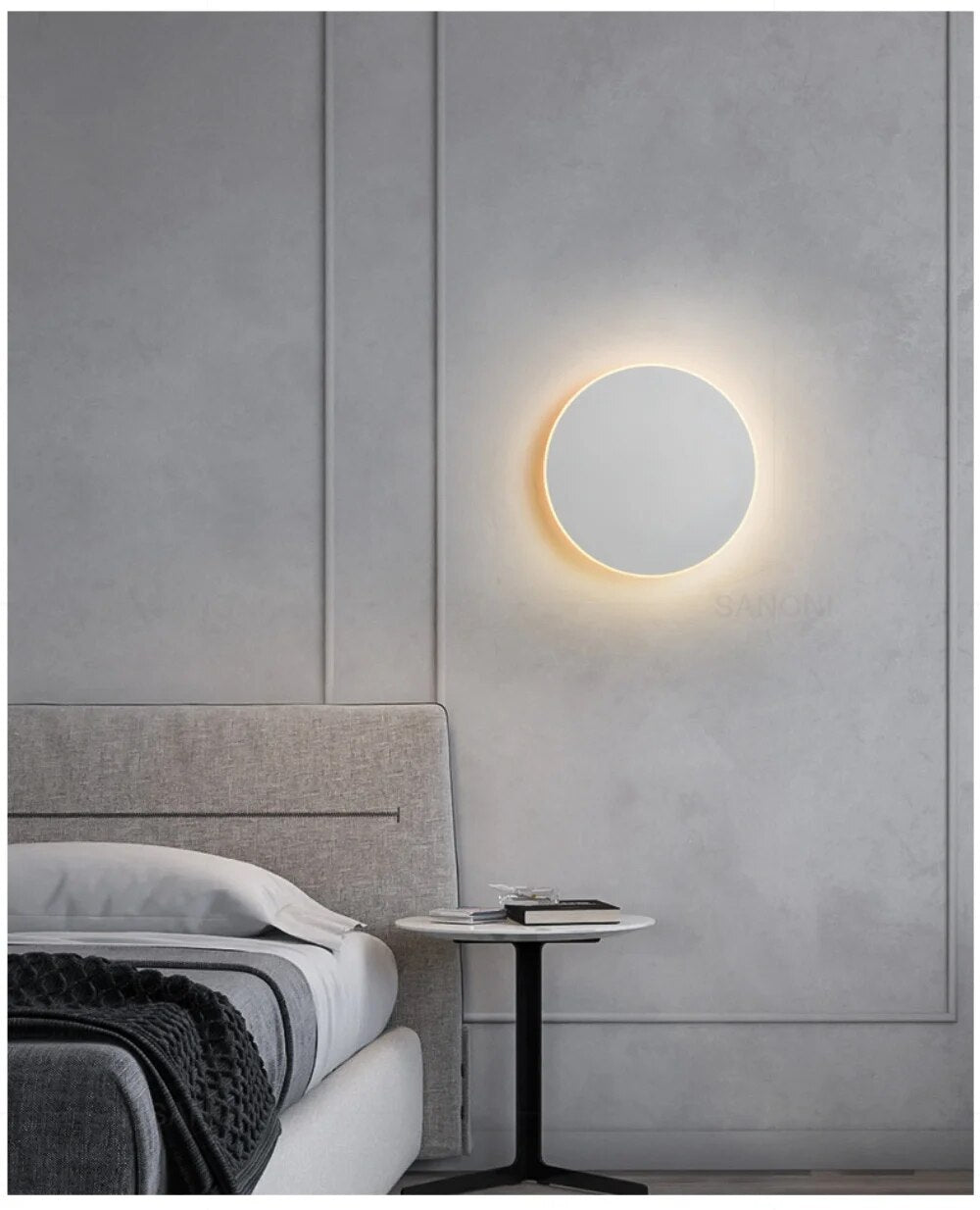 Round LED Modern Wall Lamp