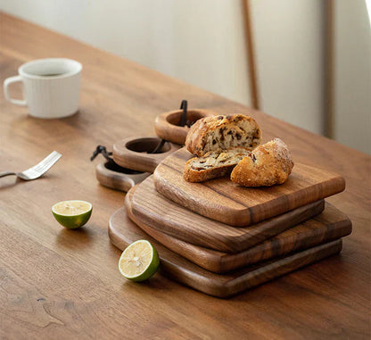 Solid Wood Reversible Cutting Board for Kitchen & Serving