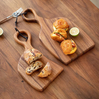 Solid Wood Reversible Cutting Board for Kitchen & Serving