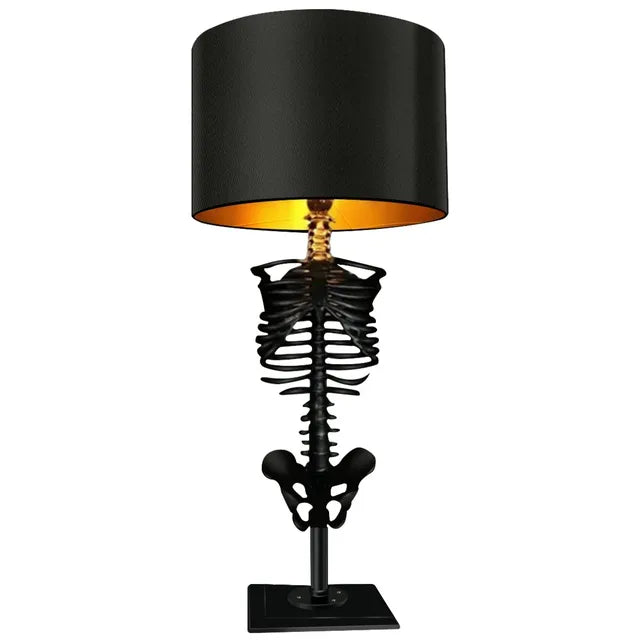 Dark Decorative Skull Table Light - Halri