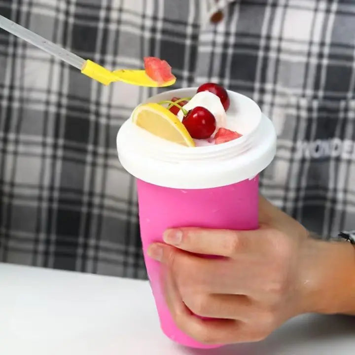 Quick Squeeze Ice Cup for Cold Drinks - Halri