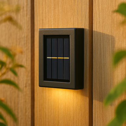 Bright Wireless Outdoor Solar Powered Wall Lights