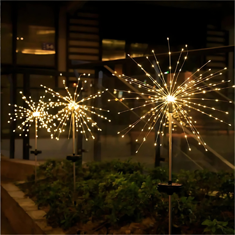 Solar Garden Light with 8 Customizable Modes – Weatherproof LED Outdoor Lights for Stunning Night Displays 1
