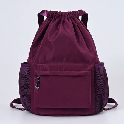 Athletic Gym Backpack with Storage Compartments & Pockets