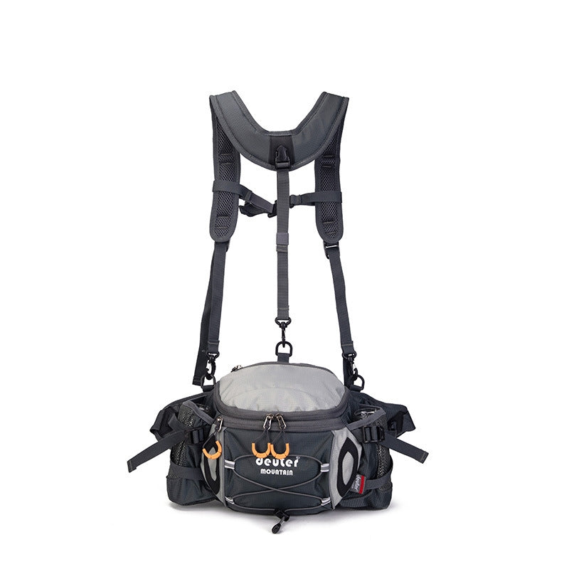 Sports Waist Bag Hiking Cycling, Men's Backpack Camping Bicycle, Running Water Bottle Waterproof
