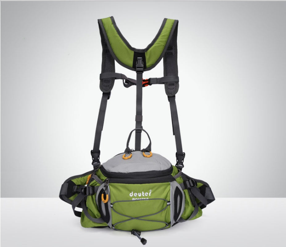 Sports Waist Bag Hiking Cycling, Men's Backpack Camping Bicycle, Running Water Bottle Waterproof