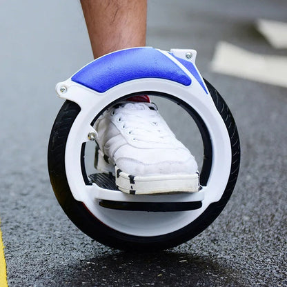 Sports Double Wheel Foot Pedal Skateboard – Non-Electric PU Wheel Roller Skates for Adults, Creative Scooter Gift for Christmas and Halloween