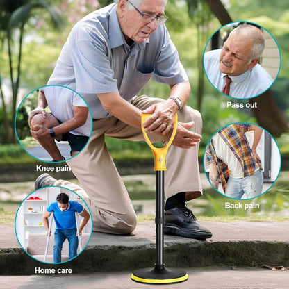 Stand Assist Device for Elderly – Lightweight Floor Support Tool for Easy Lifting, Daily Living Aid for Seniors and Mobility-Challenged Individuals