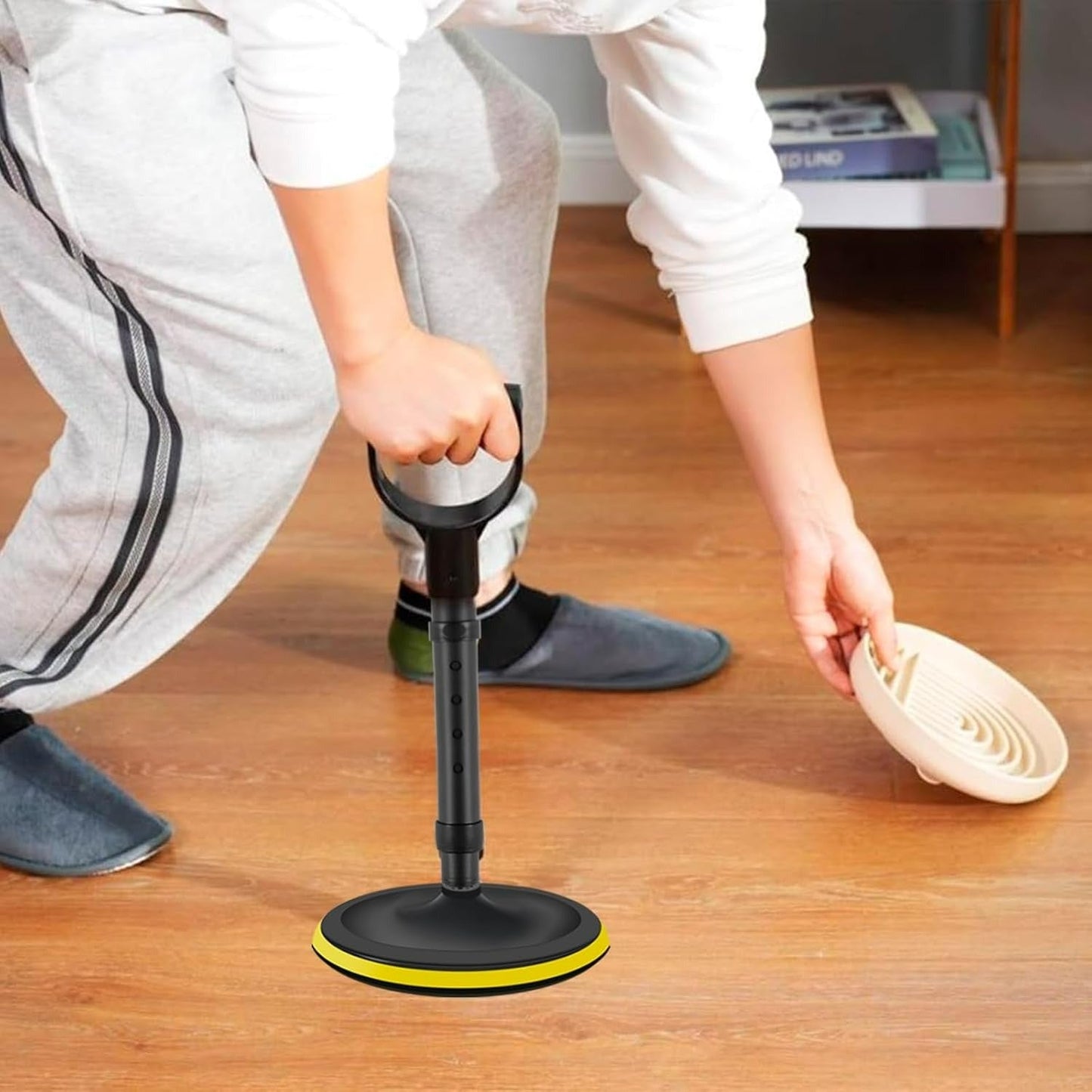 Stand Assist Device for Elderly – Lightweight Floor Support Tool for Easy Lifting, Daily Living Aid for Seniors and Mobility-Challenged Individuals