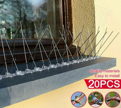 Easy Fit Bird and Squirrel Repellent Spikes