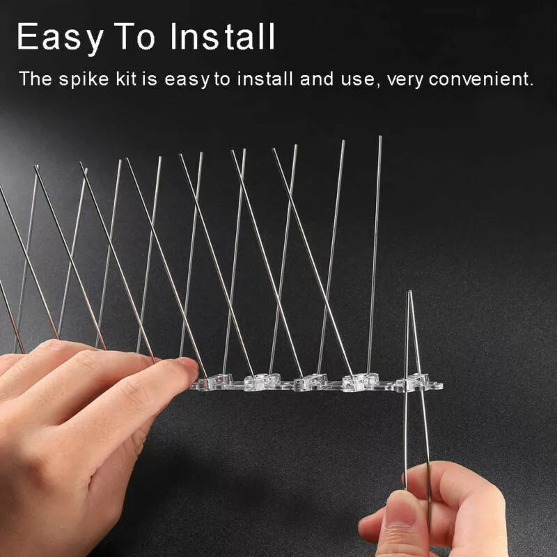Easy Fit Bird and Squirrel Repellent Spikes