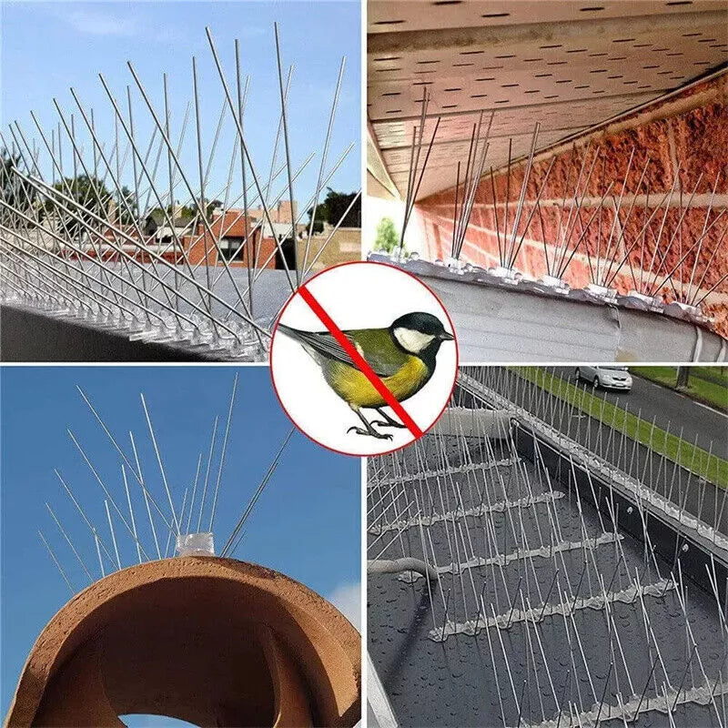 Easy Fit Bird and Squirrel Repellent Spikes