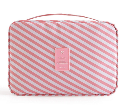 Waterproof Travel Toiletry Bag with Hook and Pouch