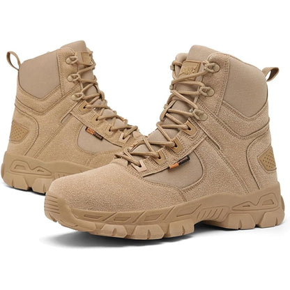 Rugged Waterproof Work Boots for Men