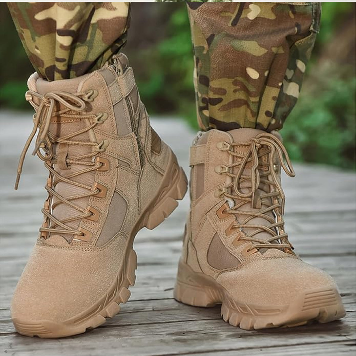 Rugged Waterproof Work Boots for Men