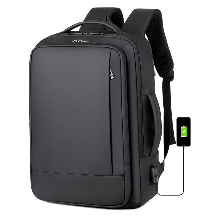 Waterproof Business Laptop Backpack with USB Port
