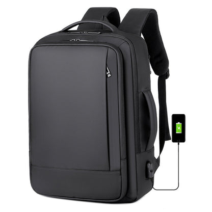 Waterproof Business Laptop Backpack with USB Port