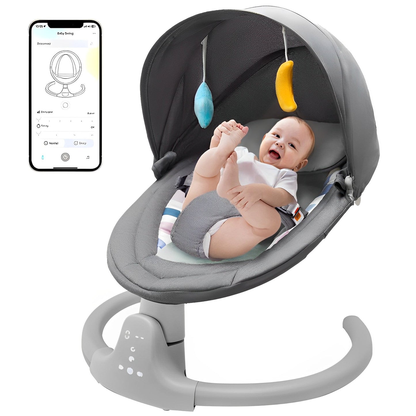 Compact Infant Rocking Seat - Halri
