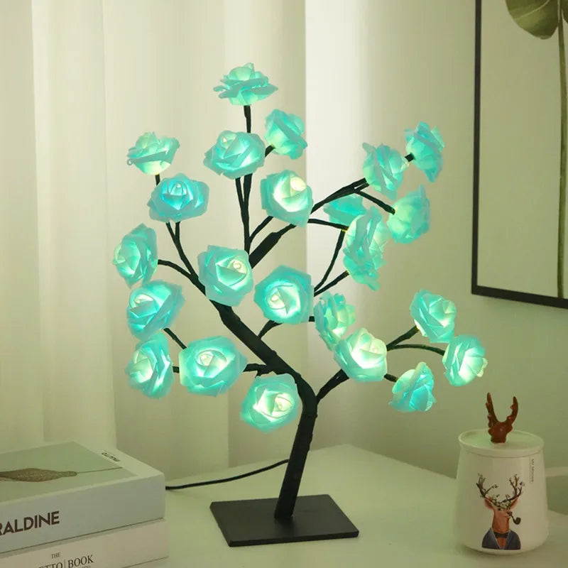 Beautiful Pink Desk Lamp - Soft Warm Lighting