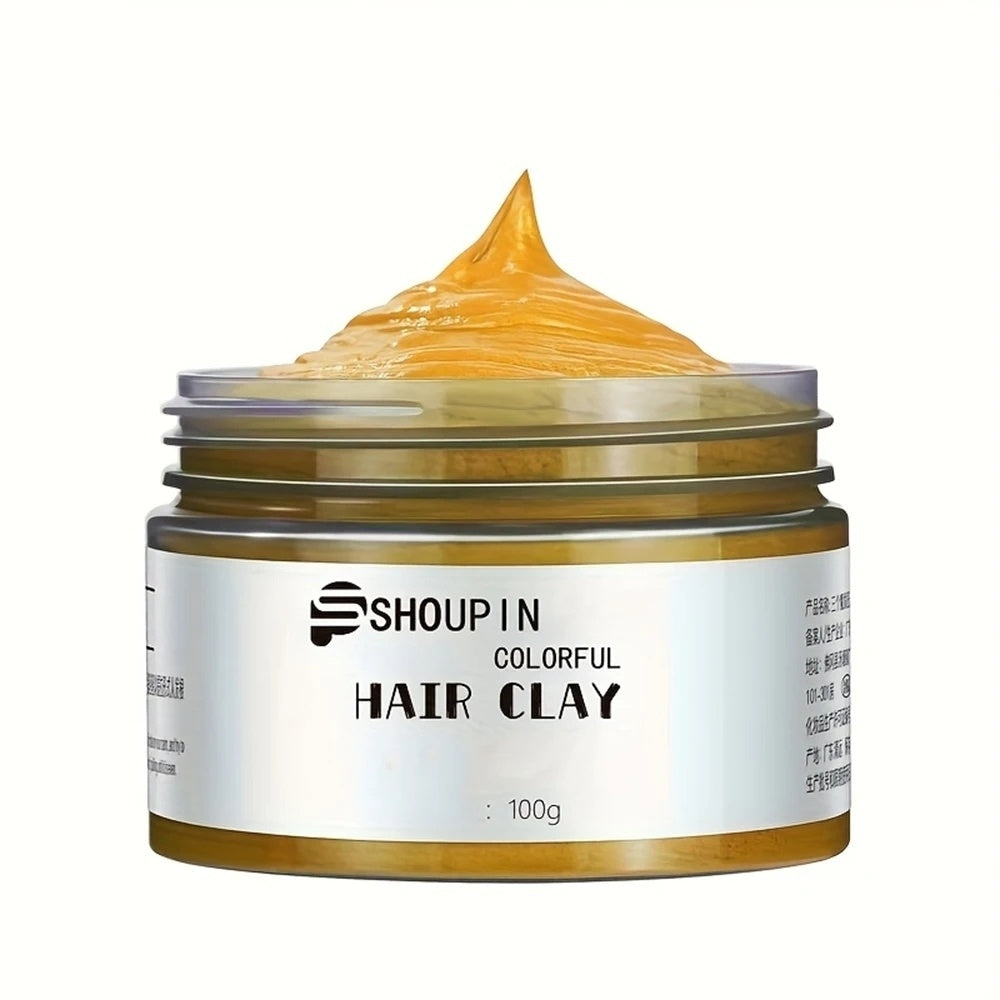 Temporary Hair Color Wax With Colors, Styles, Adds Light Shine & Covers Grays For Daily Party Cosplay Halloween DIY
