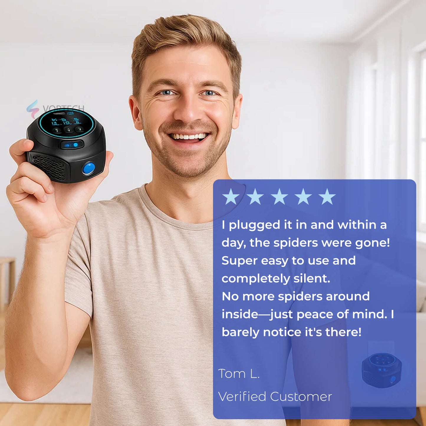 Effective Electronic Spider Repeller for Home Use