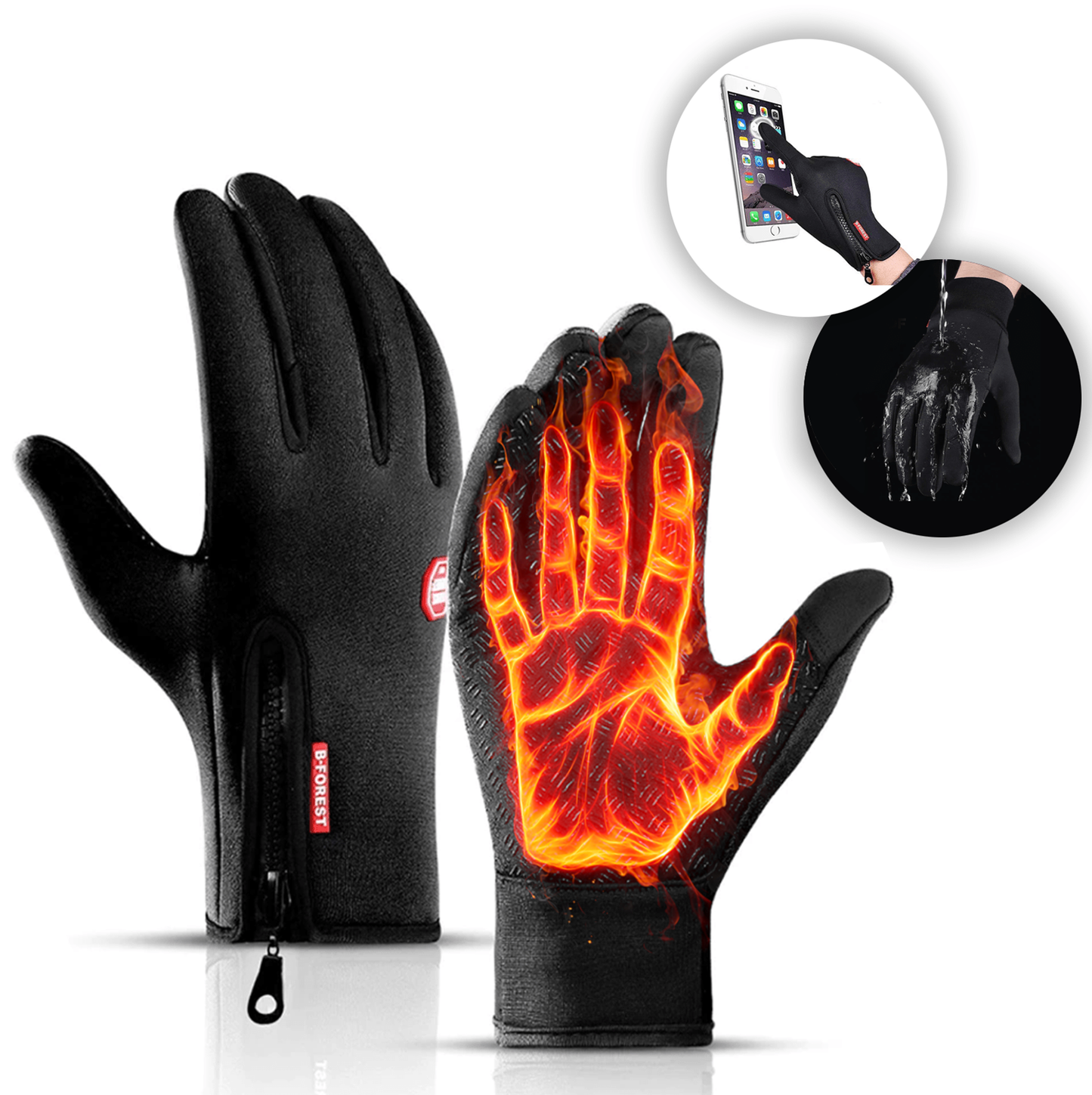 Warm Thermal Touch Screen Winter Gloves