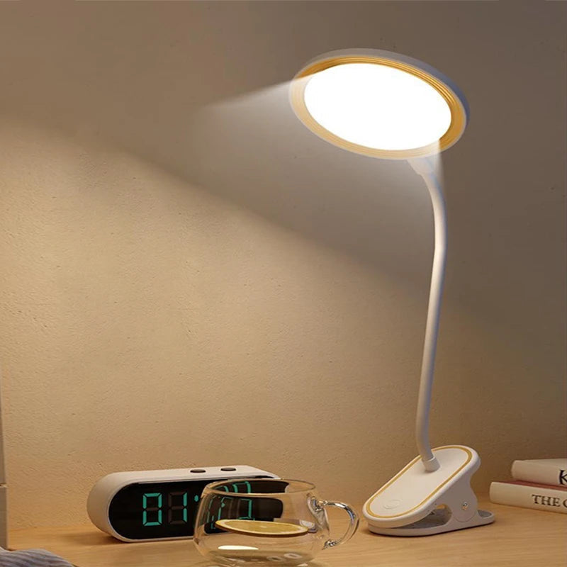 Touch Control Table Lamp with Rechargeable Battery – Modern Cordless Bedside Desk Lamp in Gold, Natural Light 4000K 1
