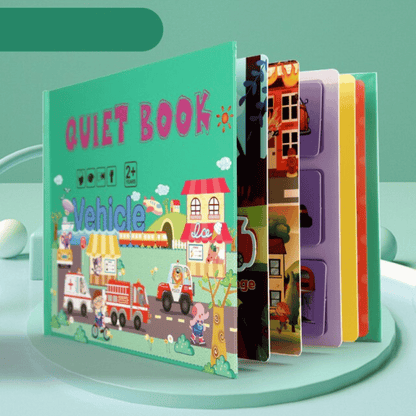 Interactive Learning Quiet Book for Kids