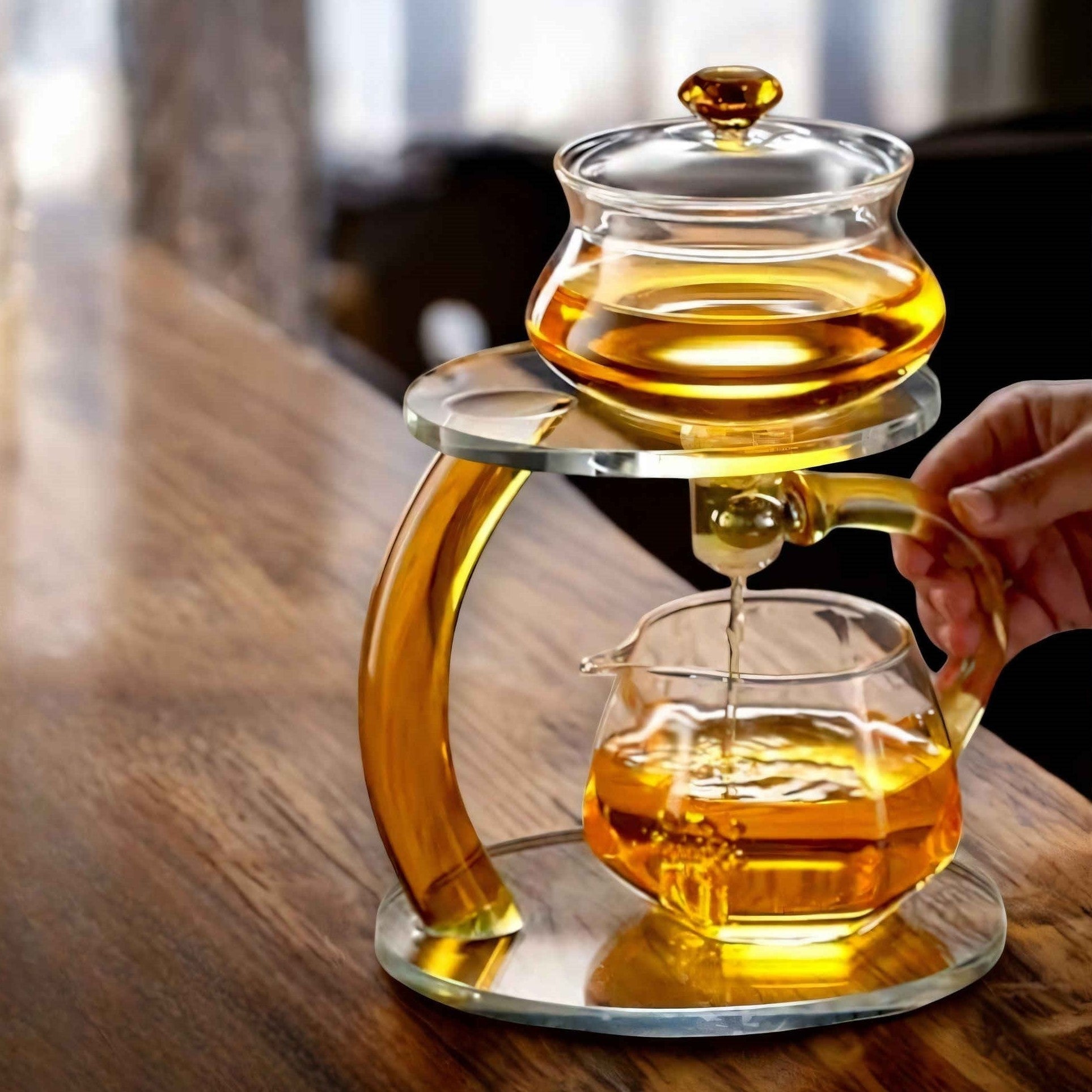 Premium Glass Tea Infuser Pot for Healthy Brewing - Halri
