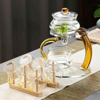 Premium Glass Tea Infuser Pot for Healthy Brewing