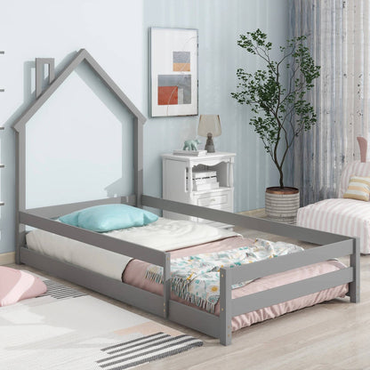 Low Profile Twin Size Mattress Bed