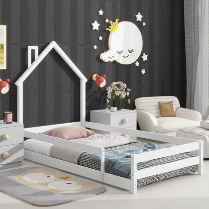 Low Profile Twin Size Mattress Bed - Halri