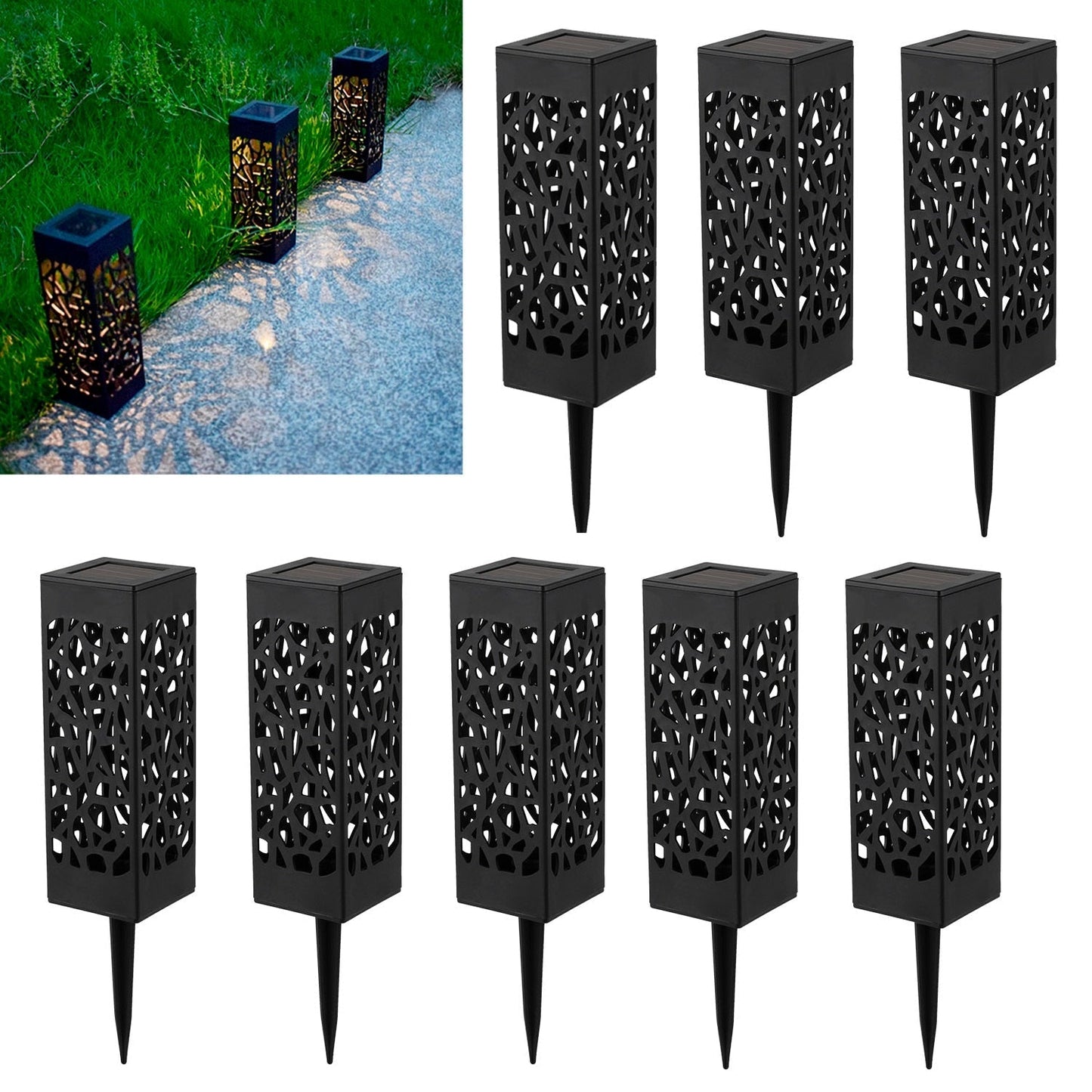 Premium Outdoor Solar Powered Garden Lights