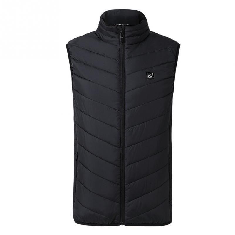 Warm Thermal Reversible USB Vest Jacket
