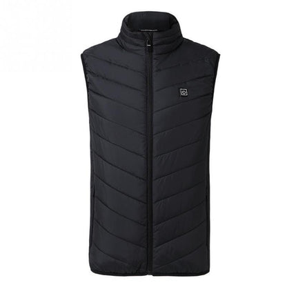 Warm Thermal Reversible USB Vest Jacket