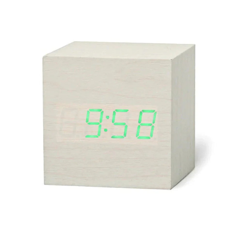 Small Digital Alarm Clock with Dimmable Light