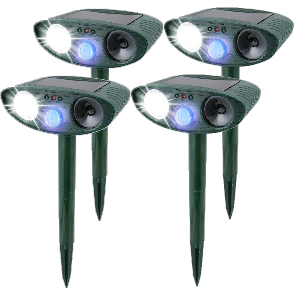 Outdoor Animal Repellent with Motion Sensor Lights