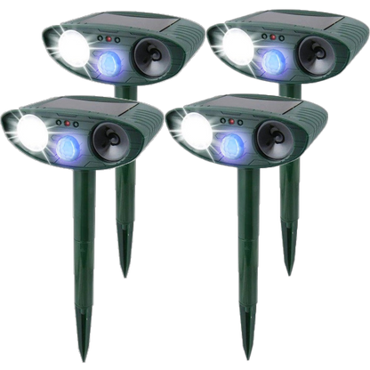 Outdoor Animal Repellent with Motion Sensor Lights