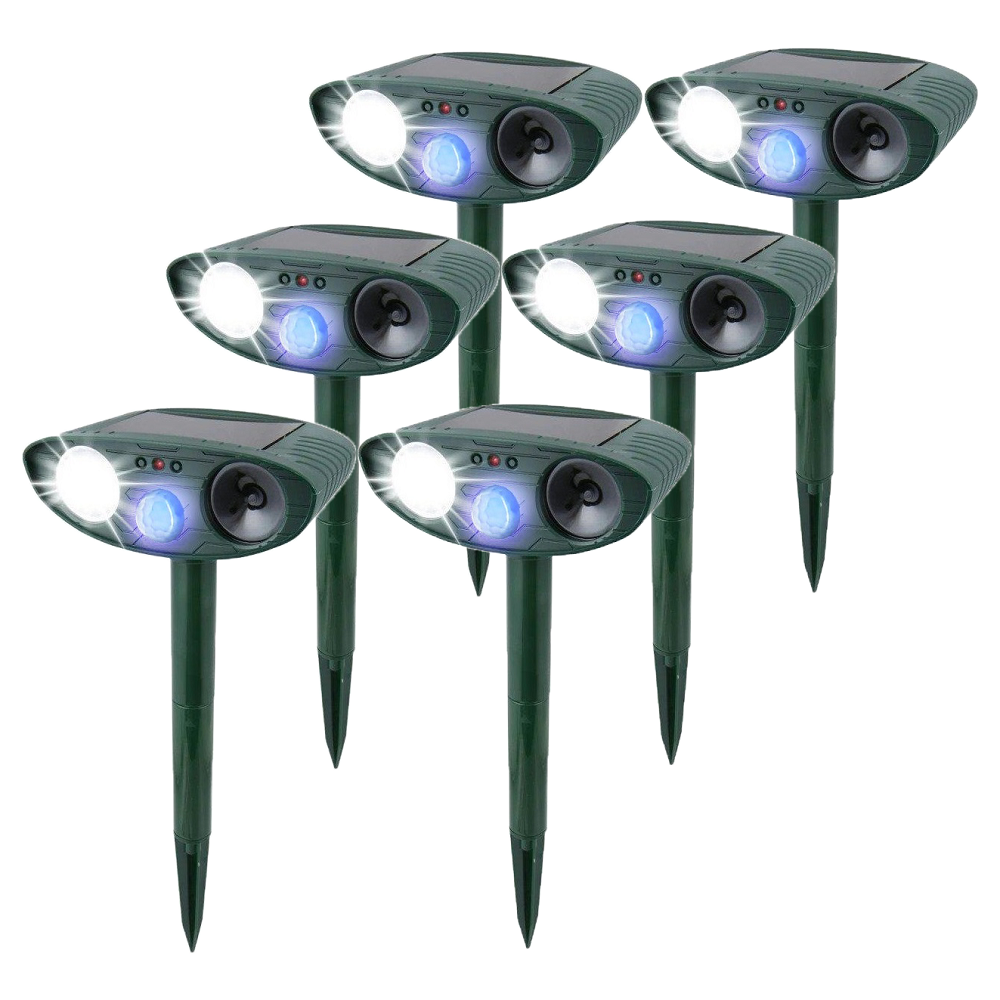 Outdoor Animal Repellent with Motion Sensor Lights