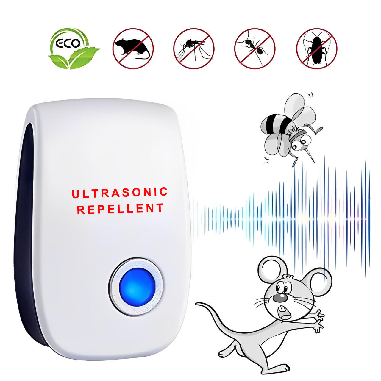 Effective Pest Control Repeller 6 Piece Set - Halri