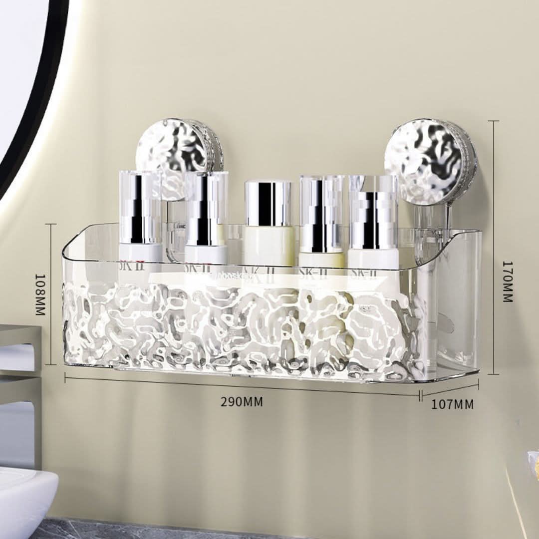 Adhesive Bathroom Shelf – Space Saving Organizer