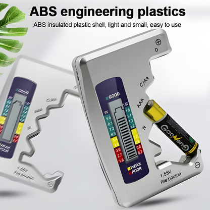 Accurate Portable Battery Voltage Tester