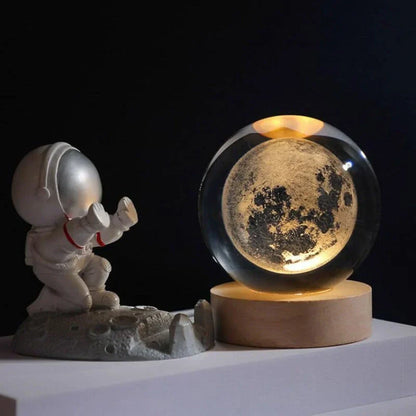 Beautiful 3D Crystal Orb Decoration