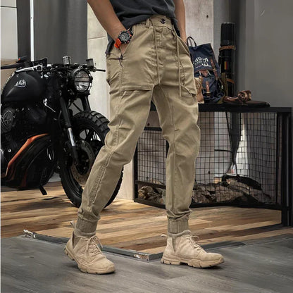 Men's Comfortable Work Cargo Pants with Storage Pockets