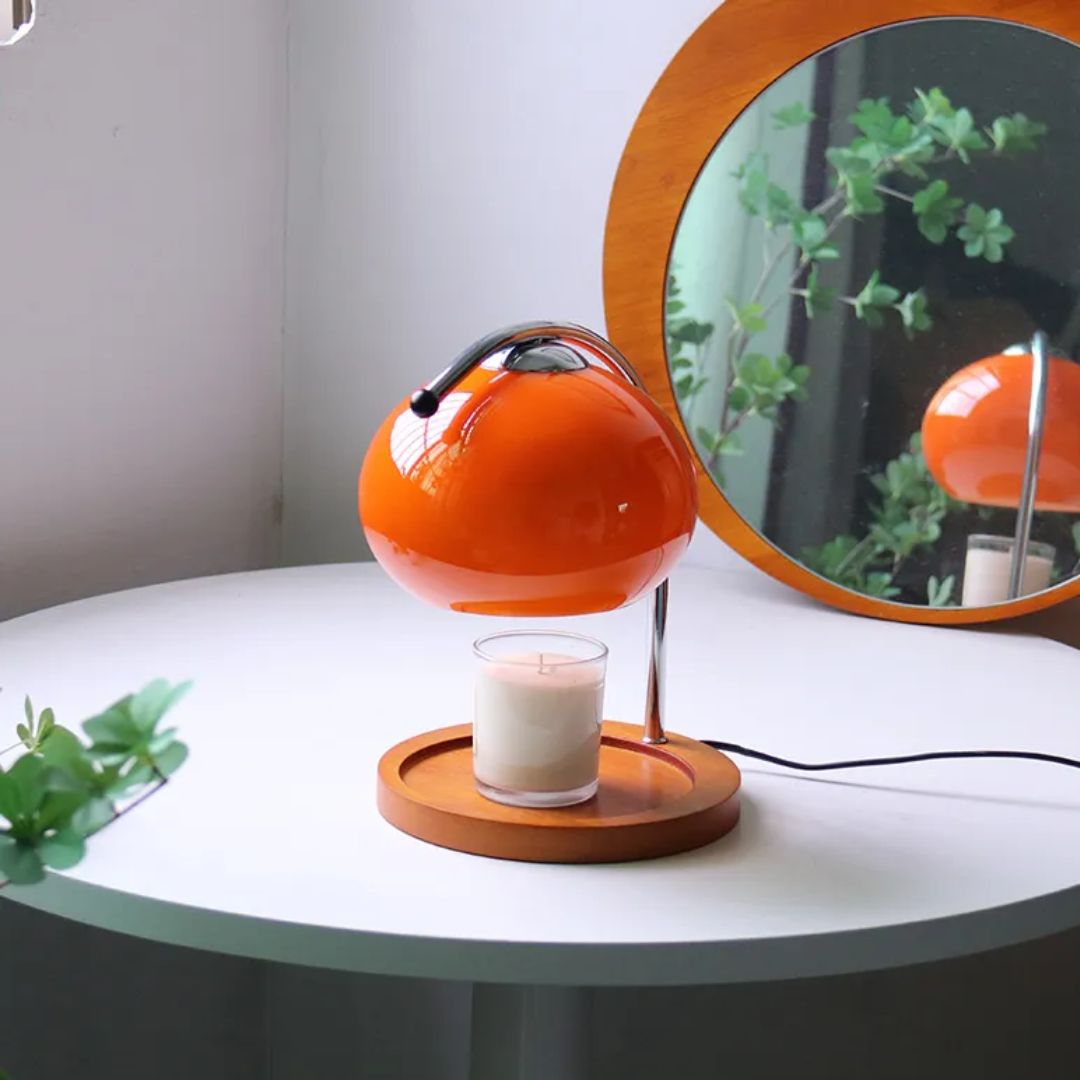 Vintage Style Glass Desk Lamp